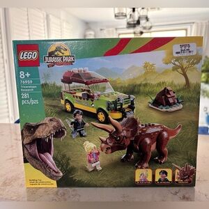 Lego Jurassic Park 76959 Triceratops Research New Sealed